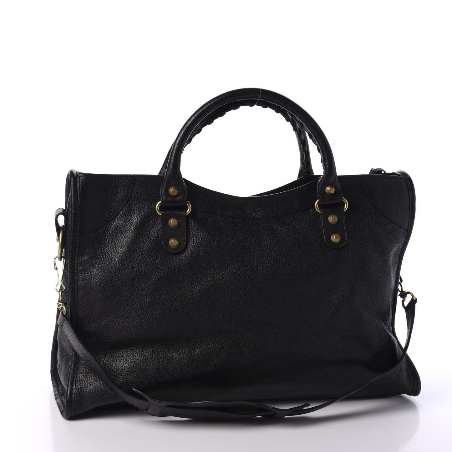 Agneau Classic Gold Hardware City Black