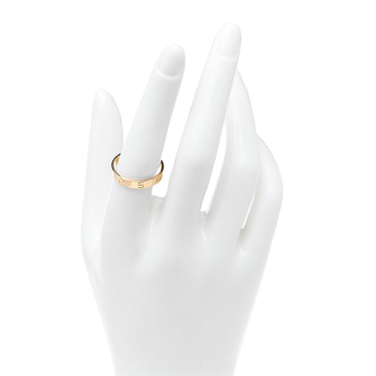 Cartier 18K Yellow Gold 3.5mm LOVE Wedding Band Ring 57 8 2 of 6
