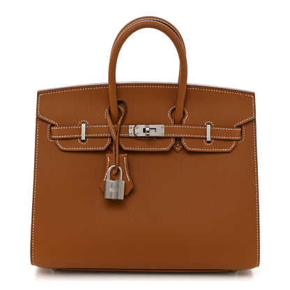 Hermes Epsom Birkin Sellier 25 Gold 1 of 11