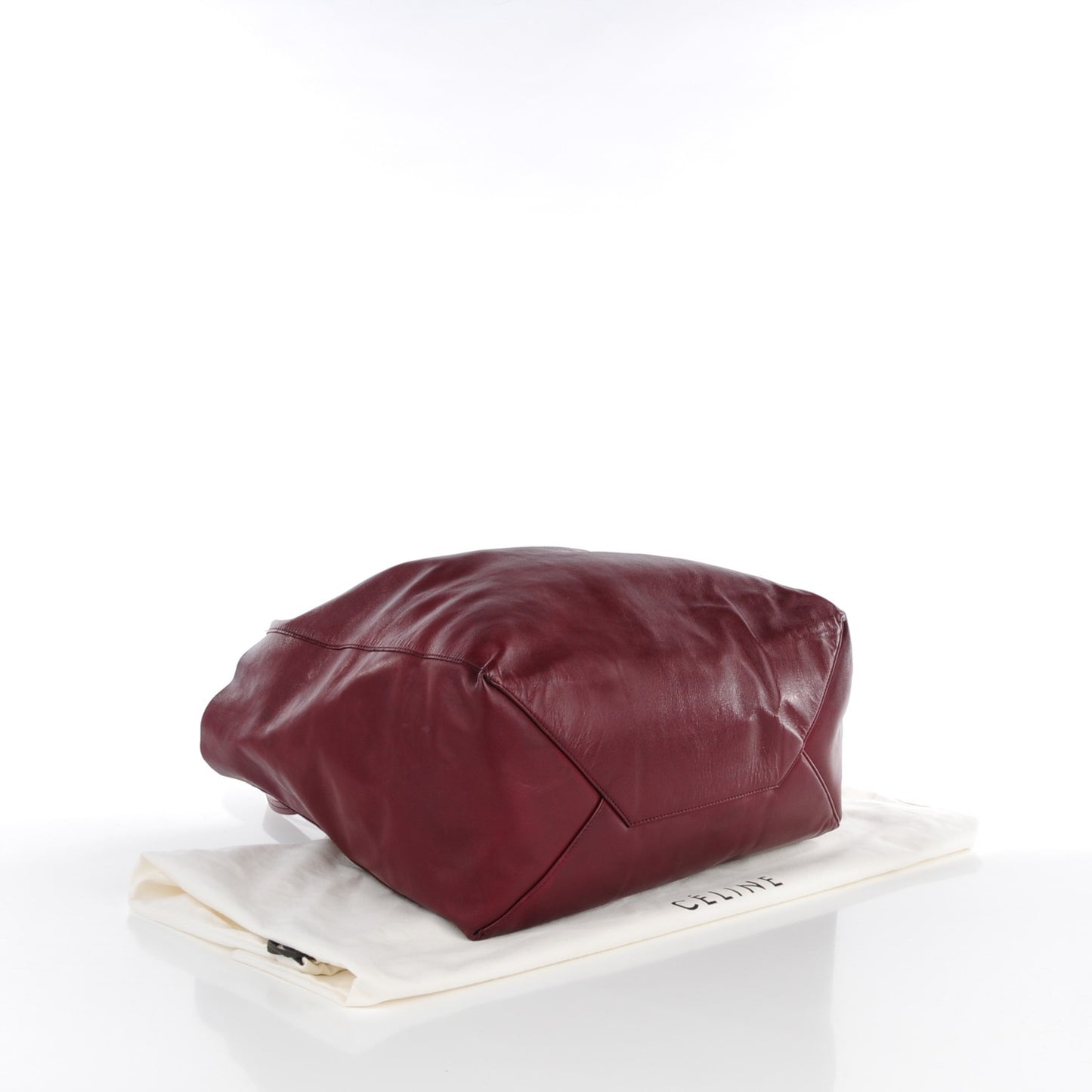 Lambskin Medium Horizontal Cabas Rust