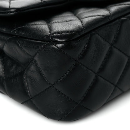 Chanel Lambskin Quilted Mini Rectangular Pearl Crush Flap Black 5 of 11