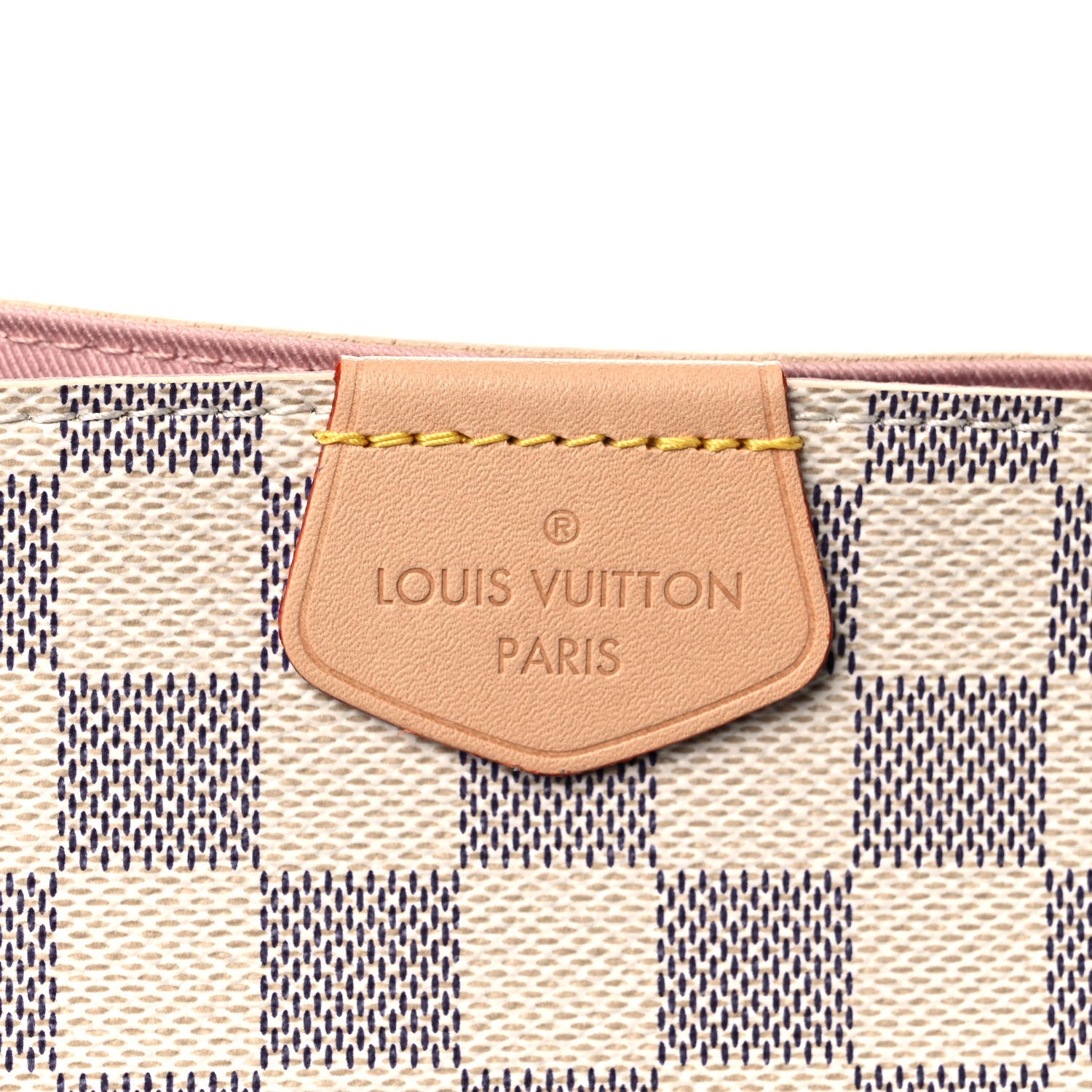 Louis Vuitton Damier Azur Graceful PM Rose Ballerine 9 of 12