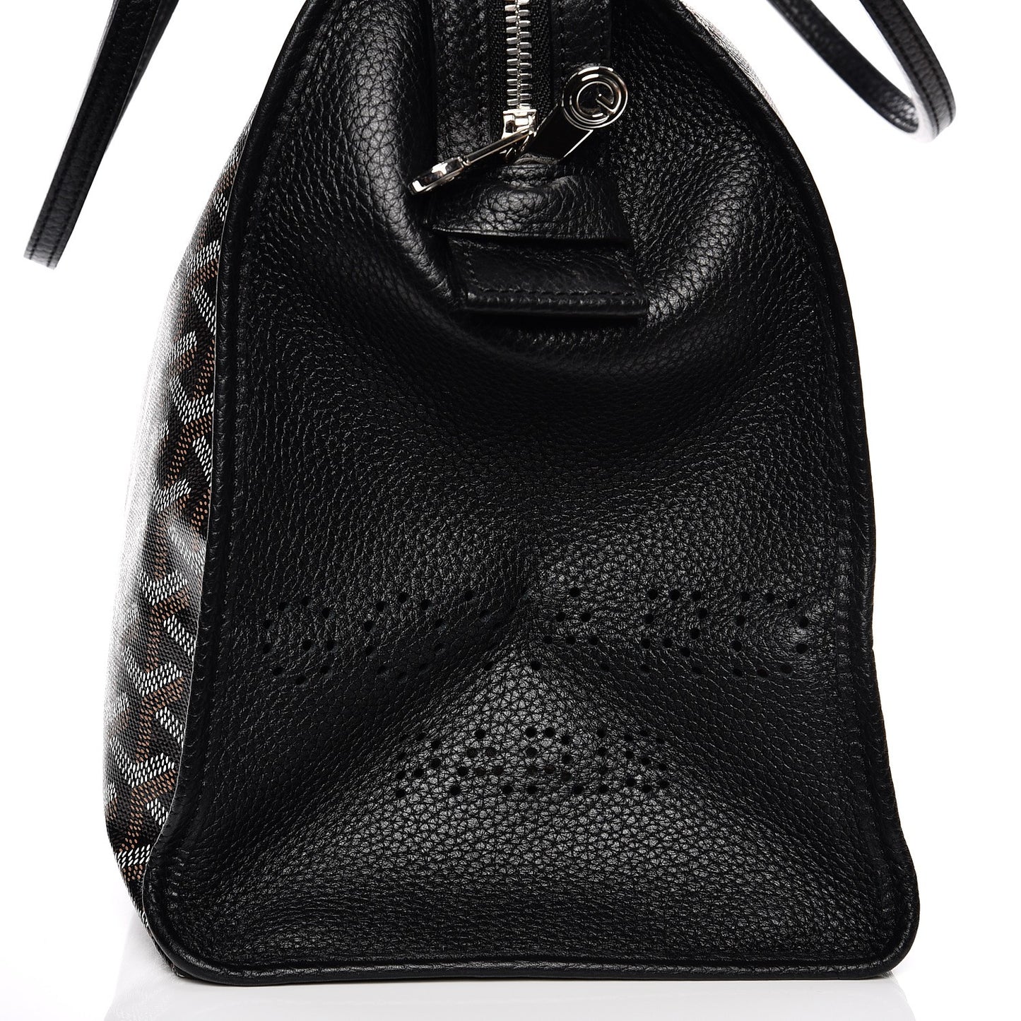 Goyardine Sac Hardy Pet Carrier PM Black