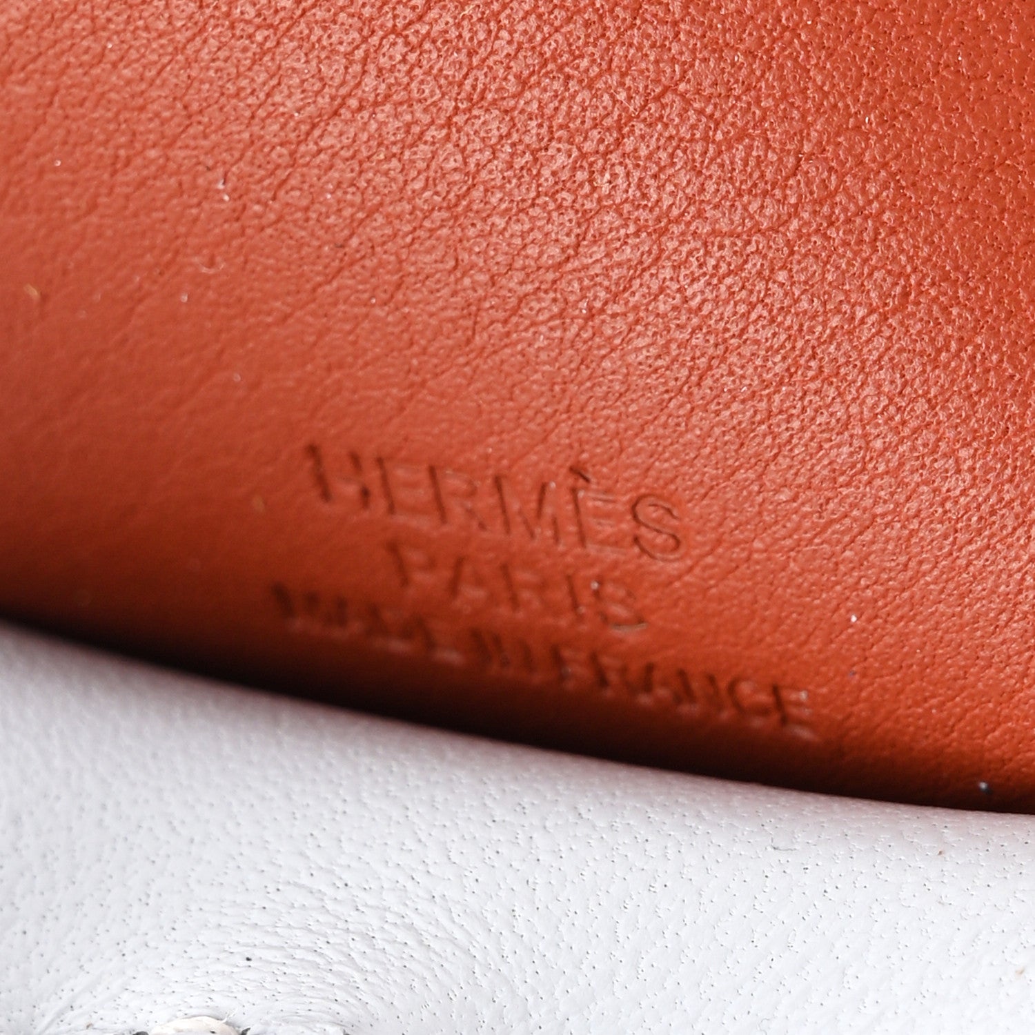Hermes Milo Lambskin Grigri Rodeo Pegase Horse Bag Charm MM Bleu Brume Chai Cornaline 3 of 5
