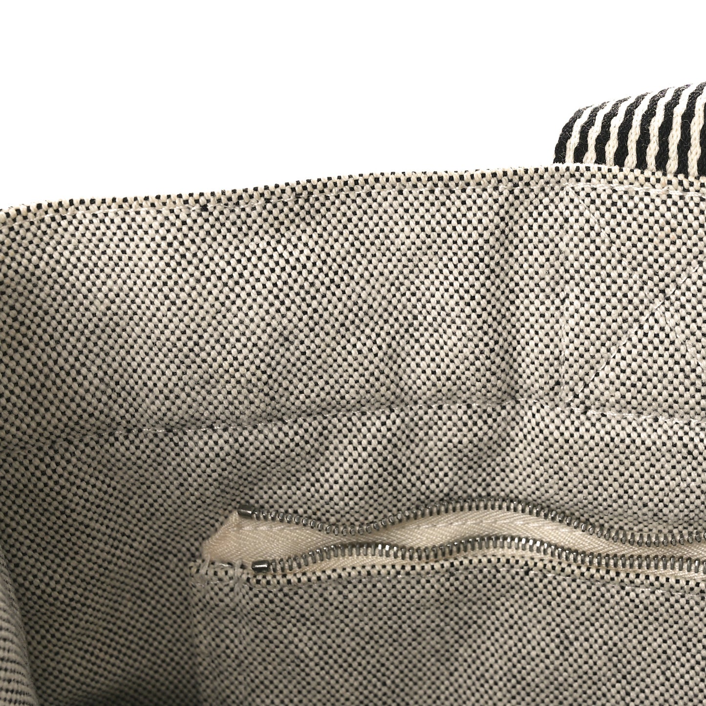 Canvas Herline GM Tote Light Grey