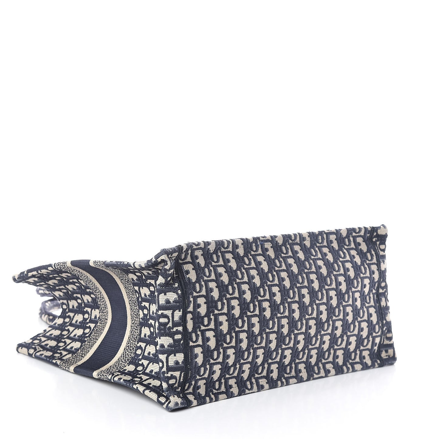 Oblique Medium Book Tote Blue Multicolor