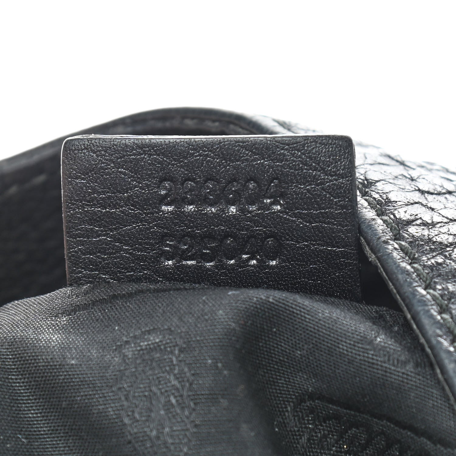 Gucci Guccissima Large New Ladies Web Hobo Black 9 of 11