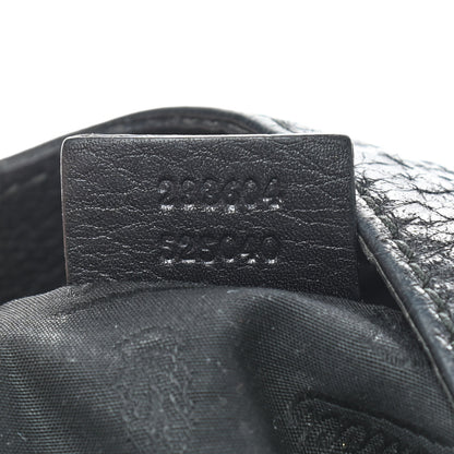 Gucci Guccissima Large New Ladies Web Hobo Black 9 of 11
