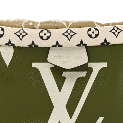 Louis Vuitton Monogram Giant Bumbag Kaki Beige 7 of 9