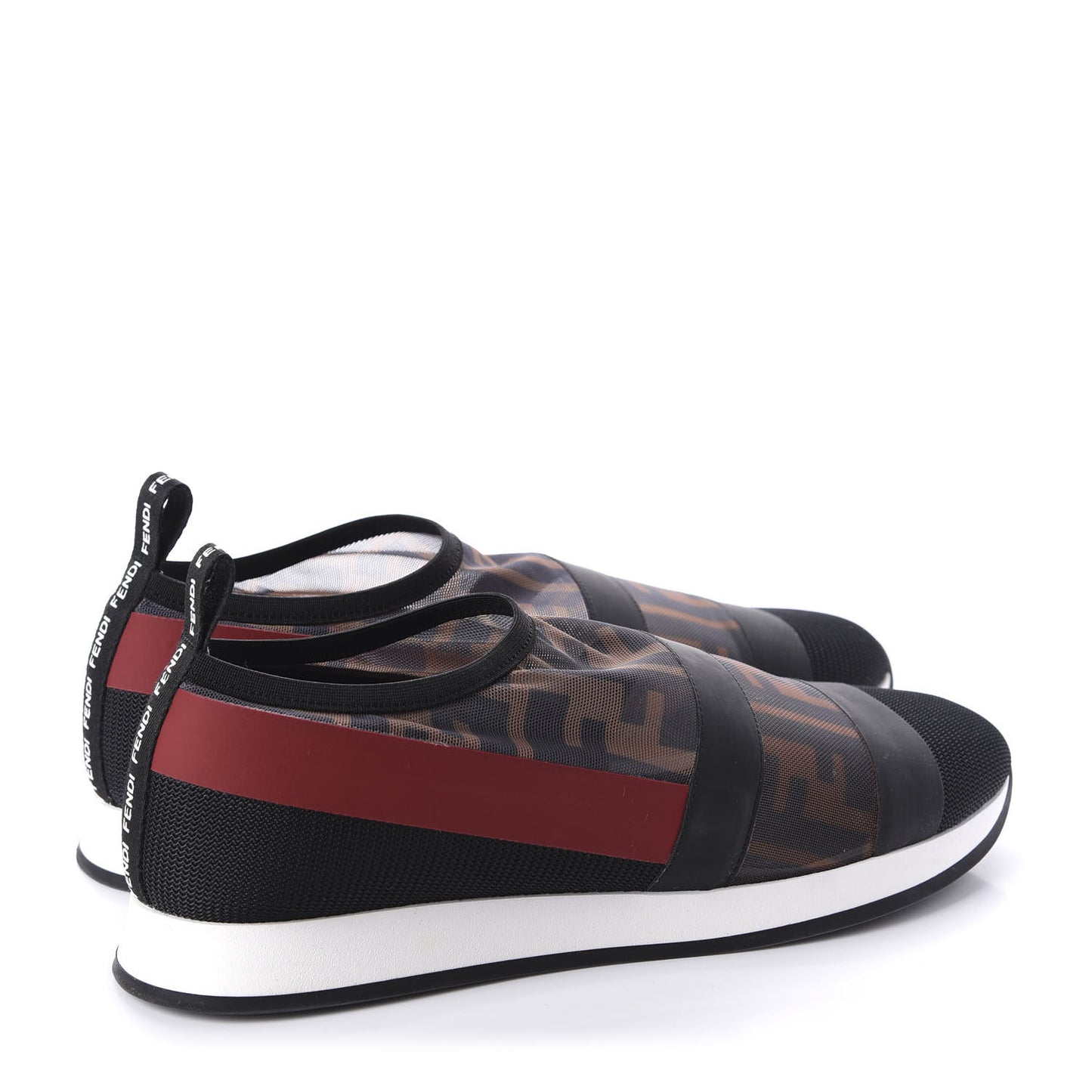 Technical Mesh FF Sneakers 37 Tobacco Red