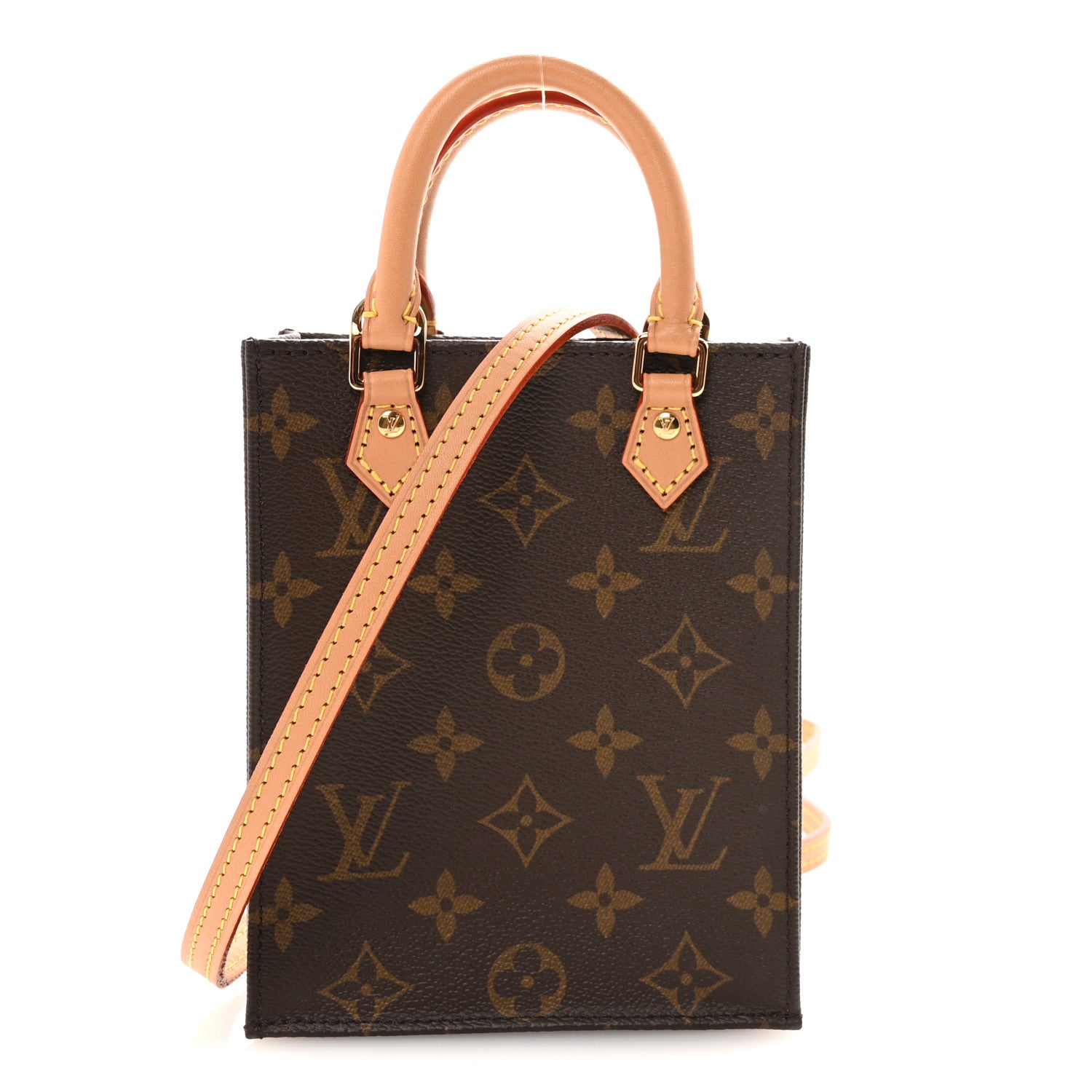 Louis Vuitton Monogram Petit Sac Plat 1 of 8