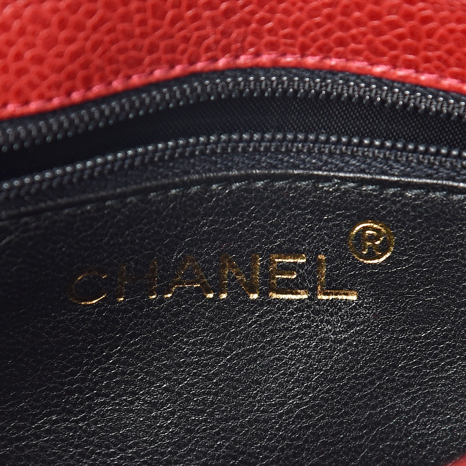 Chanel Caviar Quilted Flap Waist Belt Bag 75 30 Red 6 of 12