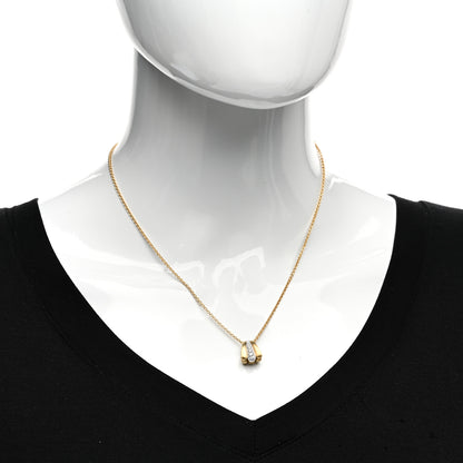 Marco Bicego 18K Yellow Gold Diamond Lucia Pendant Necklace 2 of 4