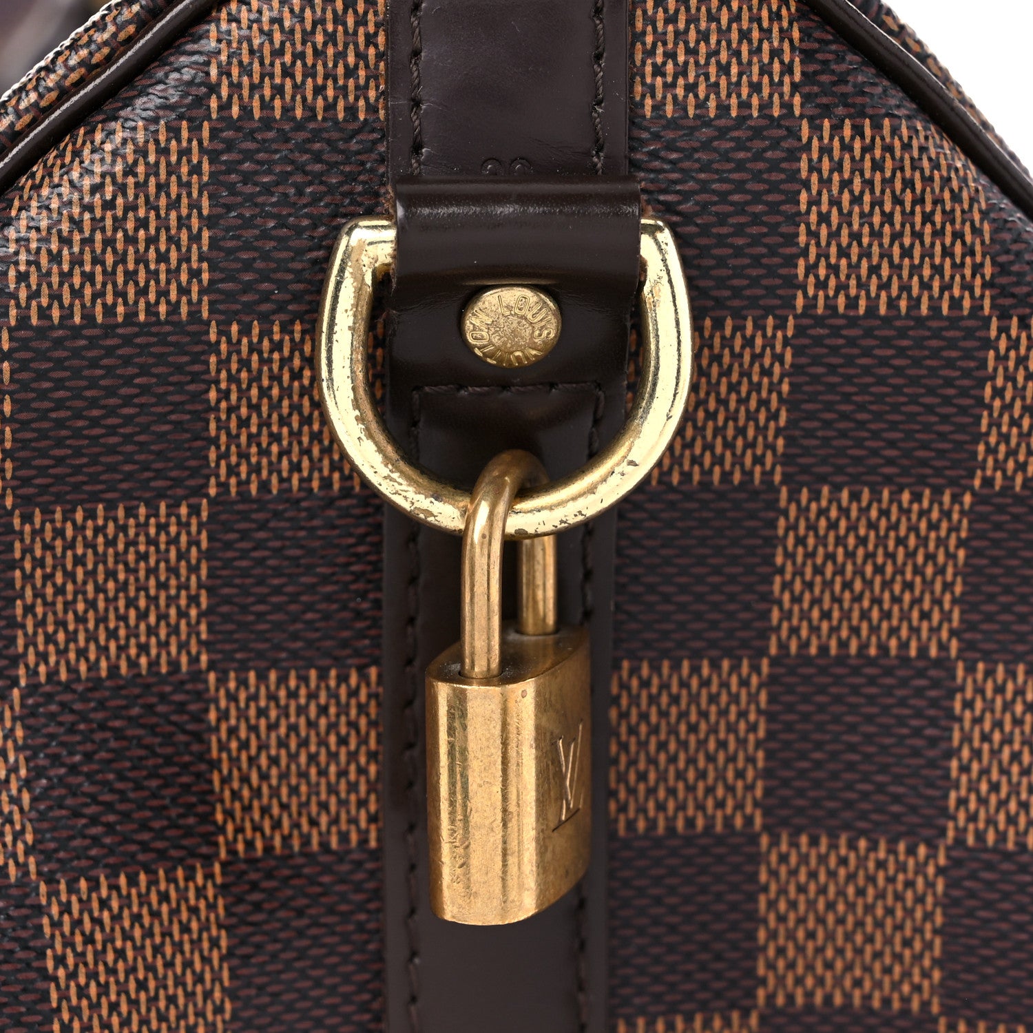Louis Vuitton Damier Ebene Speedy Bandouliere 30 21 of 21