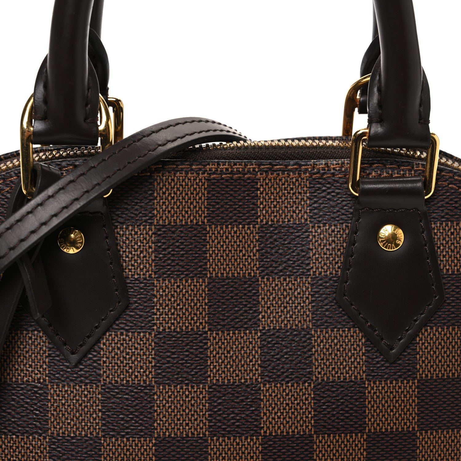 Louis Vuitton Damier Ebene Alma BB 7 of 12