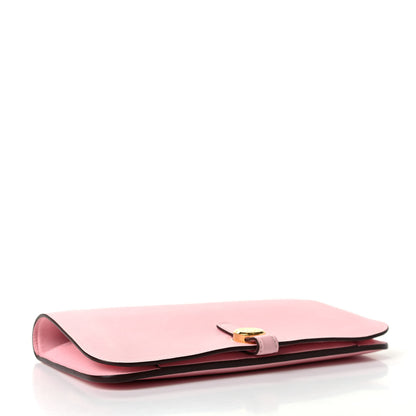 Hermes Swift Dogon Duo Wallet Rose Sakura 5 of 7