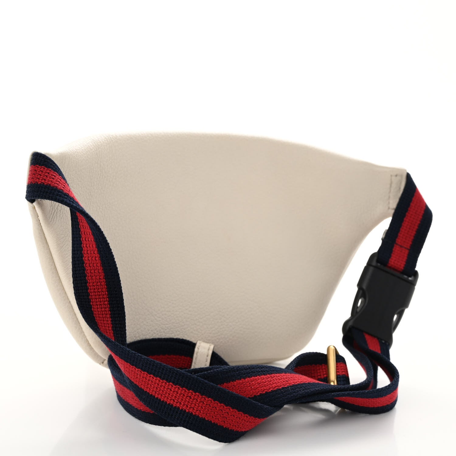 Gucci Grained Calfskin Small Logo Belt Bag White 3 of 10