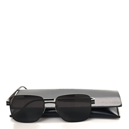 Saint Laurent Metal Sunglasses SL M55 Black 8 of 8