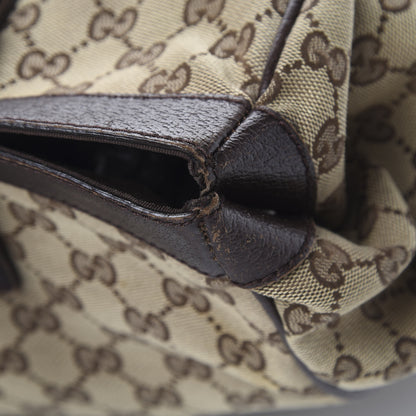 Gucci Monogram Large Tote Dark Brown 13 of 16
