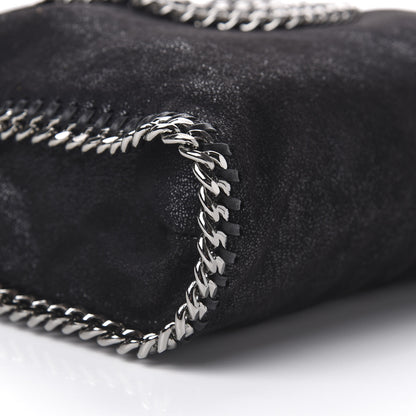 Stella McCartney Shaggy Deer Falabella Fold Over Tote Black 7 of 9