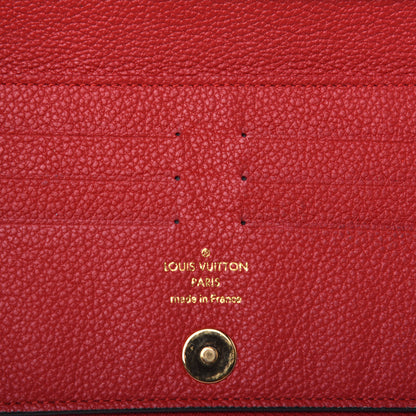 Louis Vuitton Empreinte Adele Wallet Cherry 6 of 22