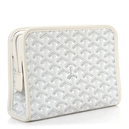 Goyard Goyardine Jouvence Toiletry Pouch White 3 of 8