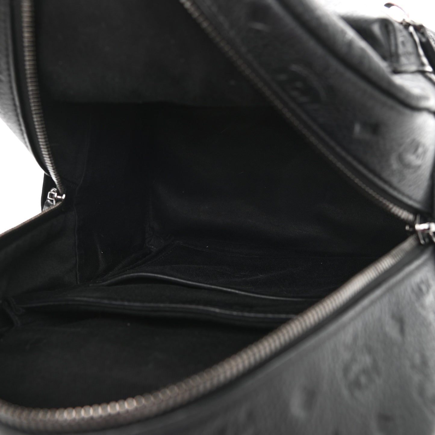 Calfskin Ottomar Small Stark Backpack Black