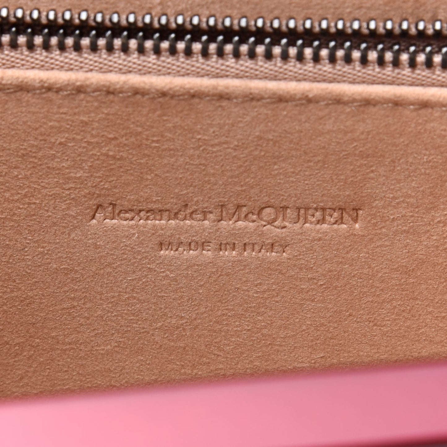 Calfskin Knuckle Flat Clutch Oxblood