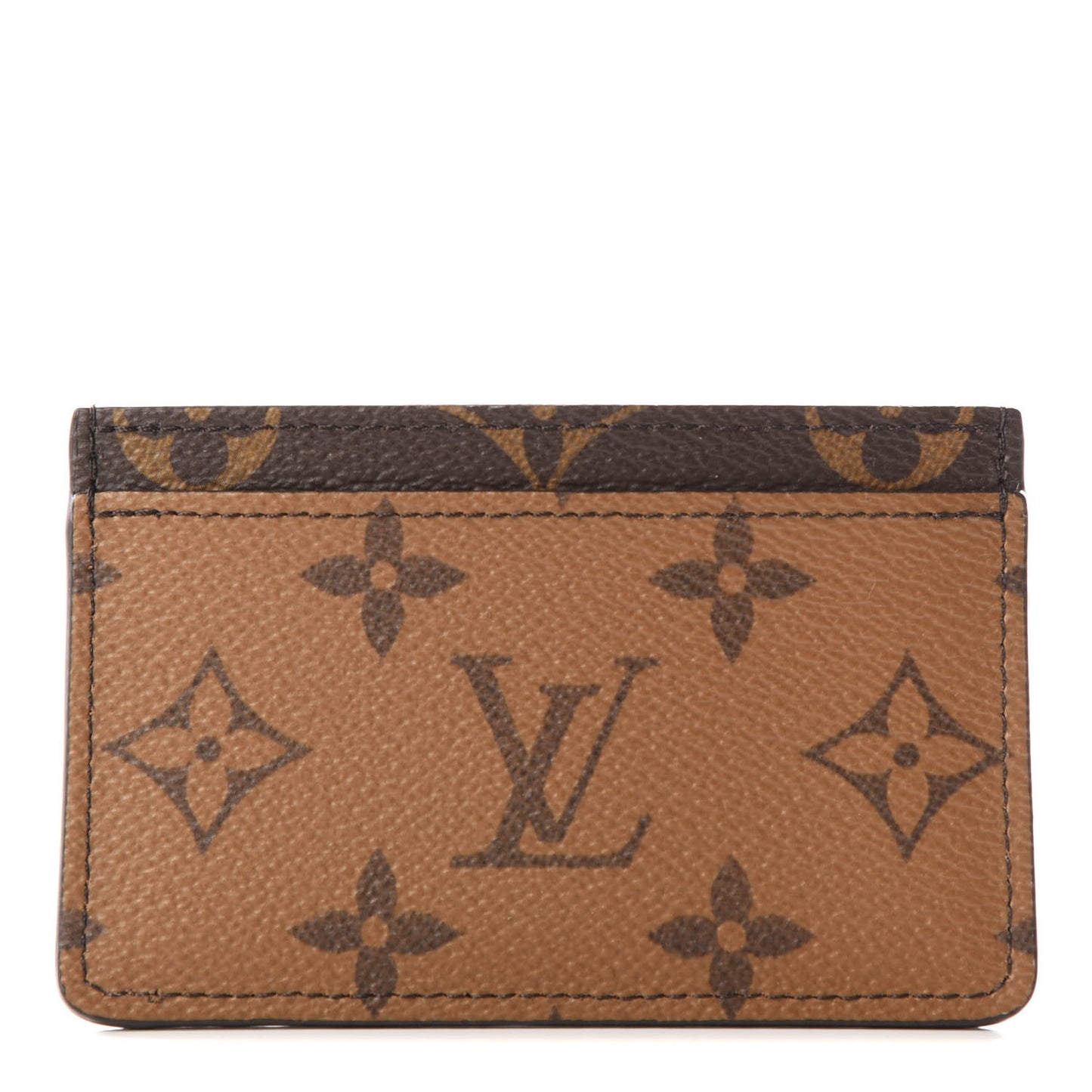 Reverse Monogram Card Holder