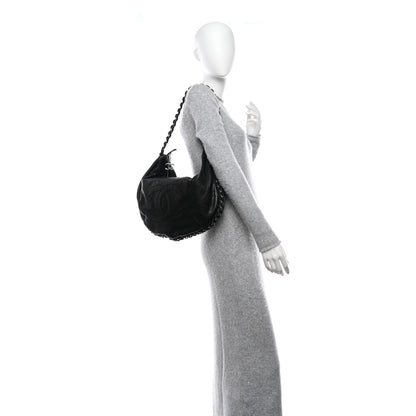 Chanel Glazed Caviar Modern Chain Hobo Black 2 of 12