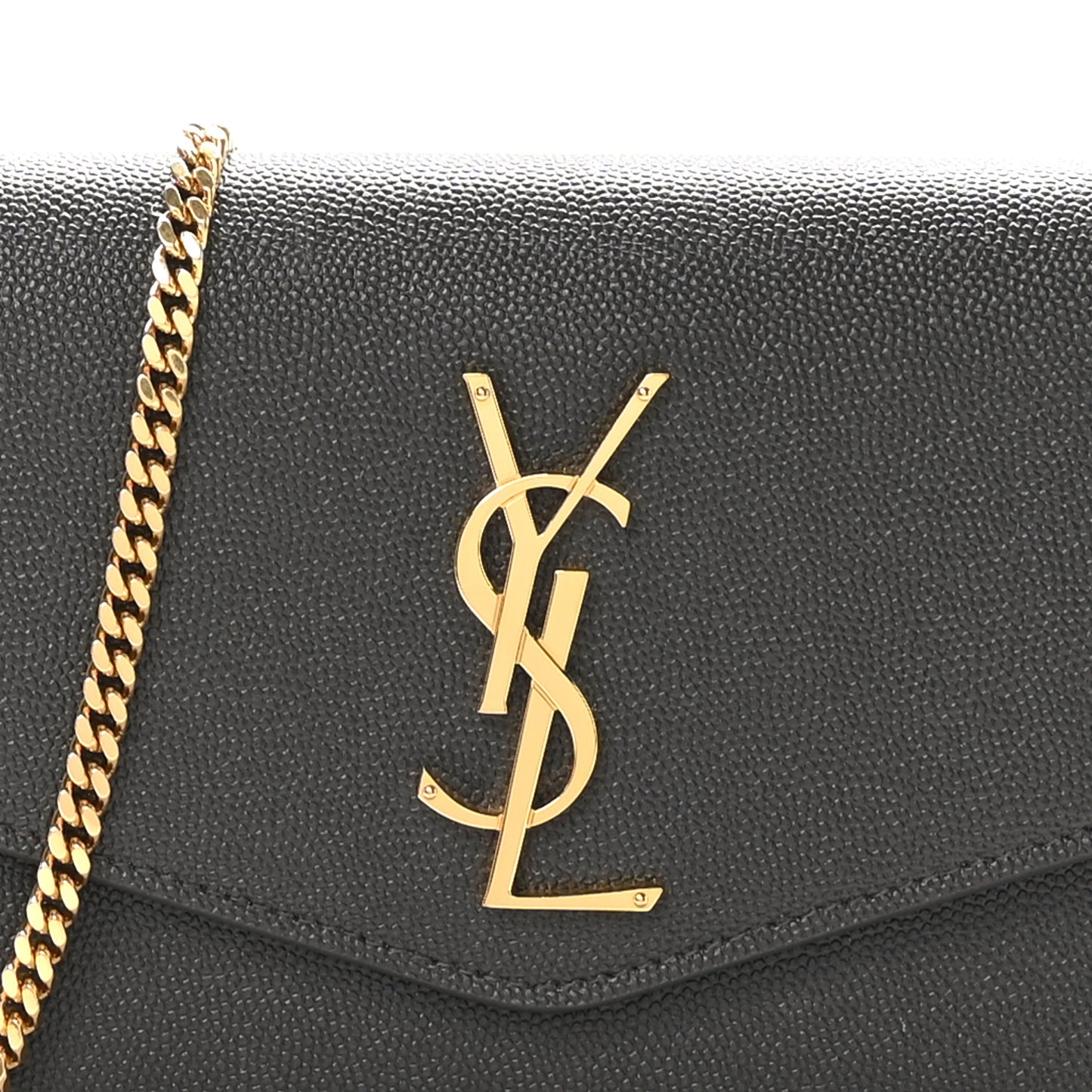 Grain De Poudre Uptown Chain Wallet Pebble