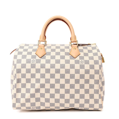 Louis Vuitton Damier Azur Speedy 30 1 of 10