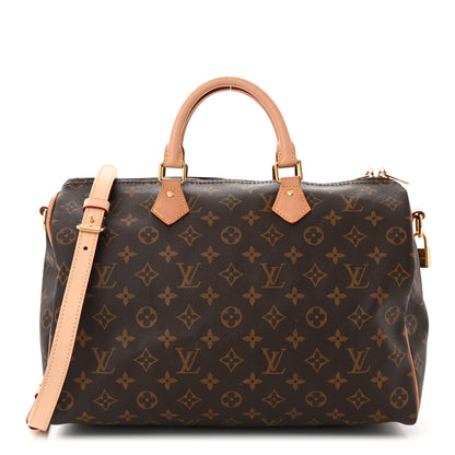Louis Vuitton Monogram Speedy Bandouliere 35 1 of 9