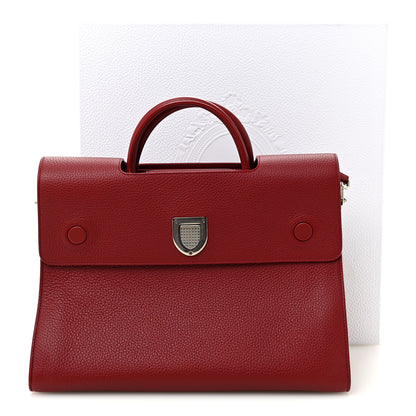 Christian Dior Bullcalf Large Diorever Flap Red 11 of 11