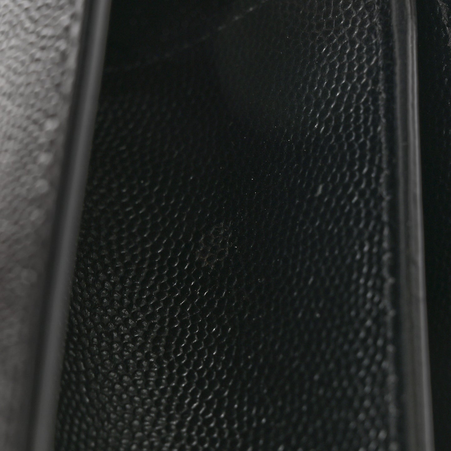 Grain De Poudre Medium Classic Monogram Kate Satchel Black