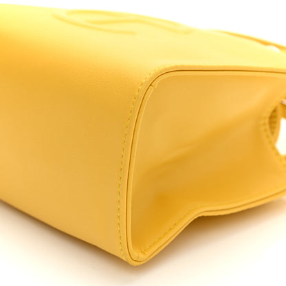 Telfar Vegan Leather Small Shopping Bag Yellow 10 of 10