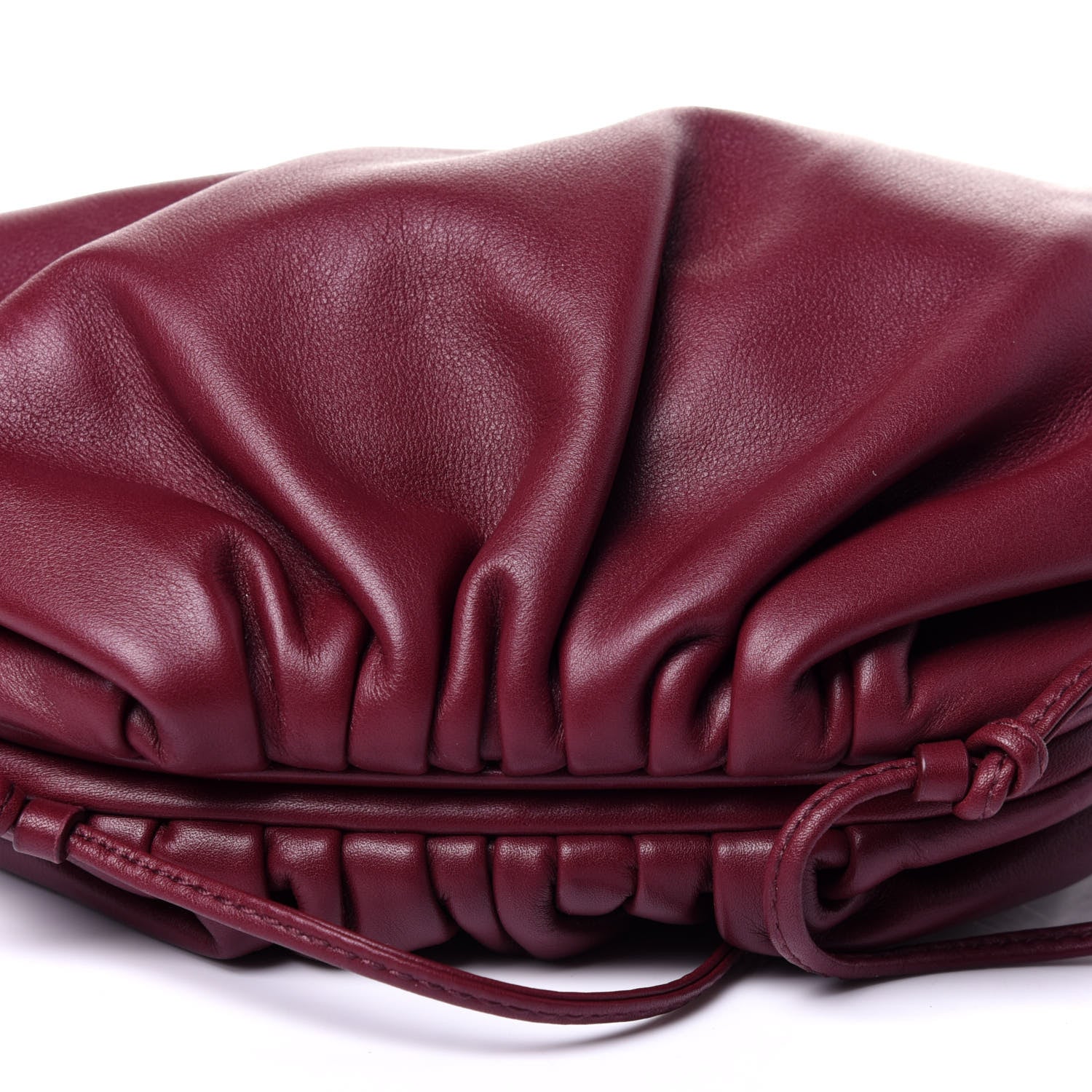 Bottega Veneta Butter Calfskin The Mini Pouch Bordeaux 10 of 11
