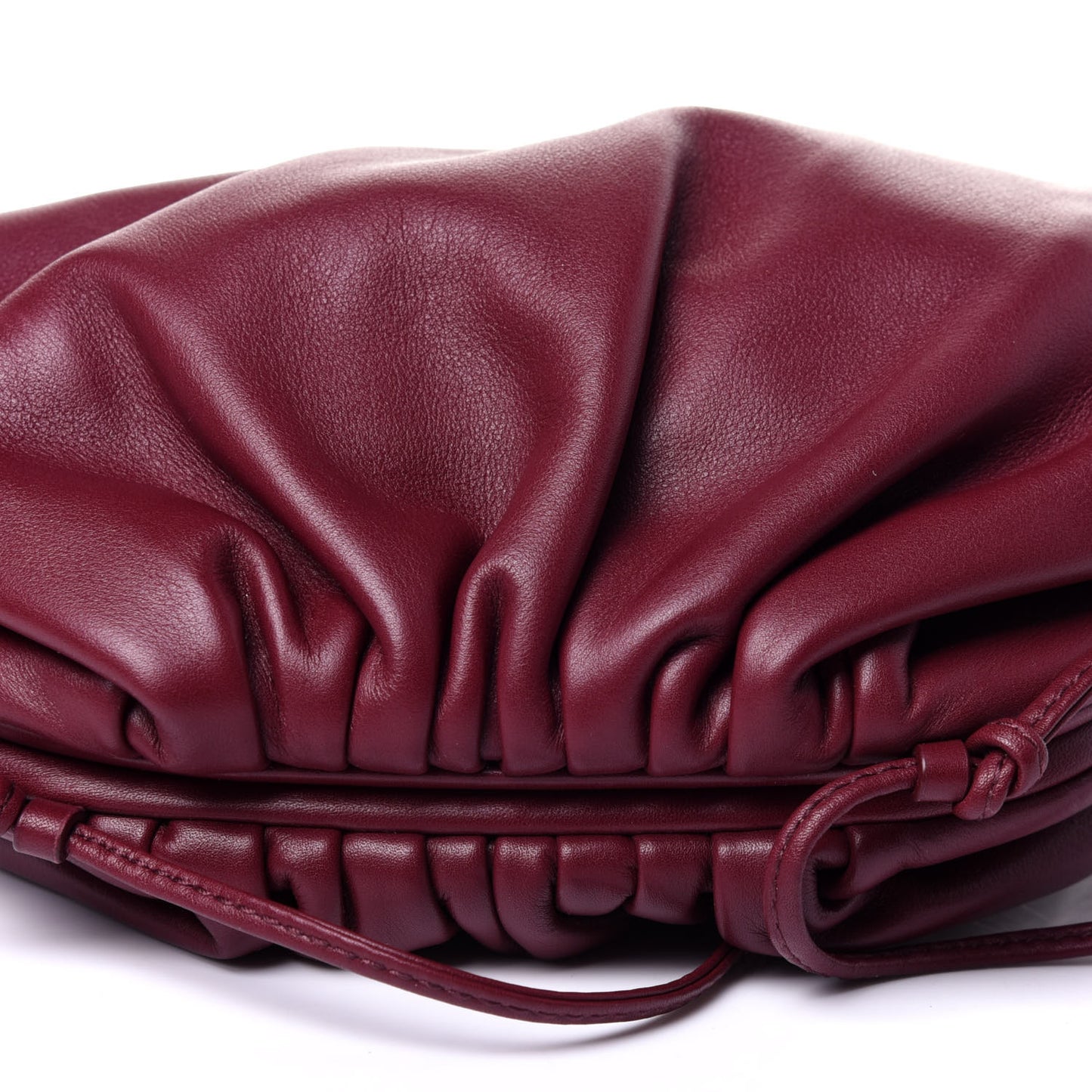 Butter Calfskin The Mini Pouch Bordeaux