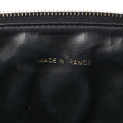 Chanel Caviar Vanity Cosmetic Case Black 6 of 7