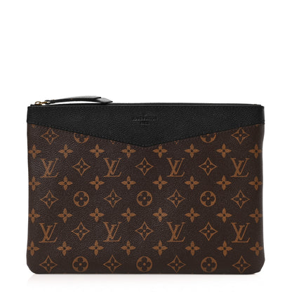 Louis Vuitton Monogram Daily Pouch Black 1 of 6