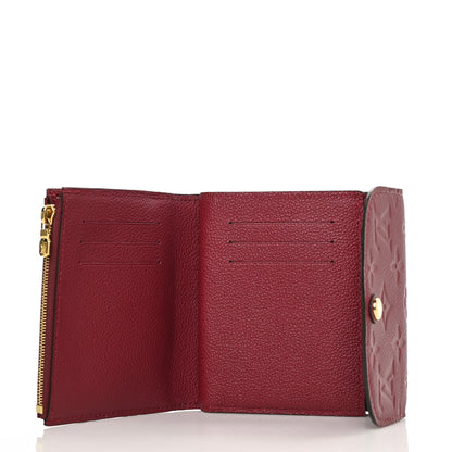 Louis Vuitton Empreinte Ariane Wallet Raisin 6 of 7
