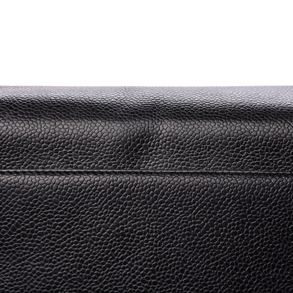 Chanel Caviar Flap Shoulder Bag Black 14 of 15