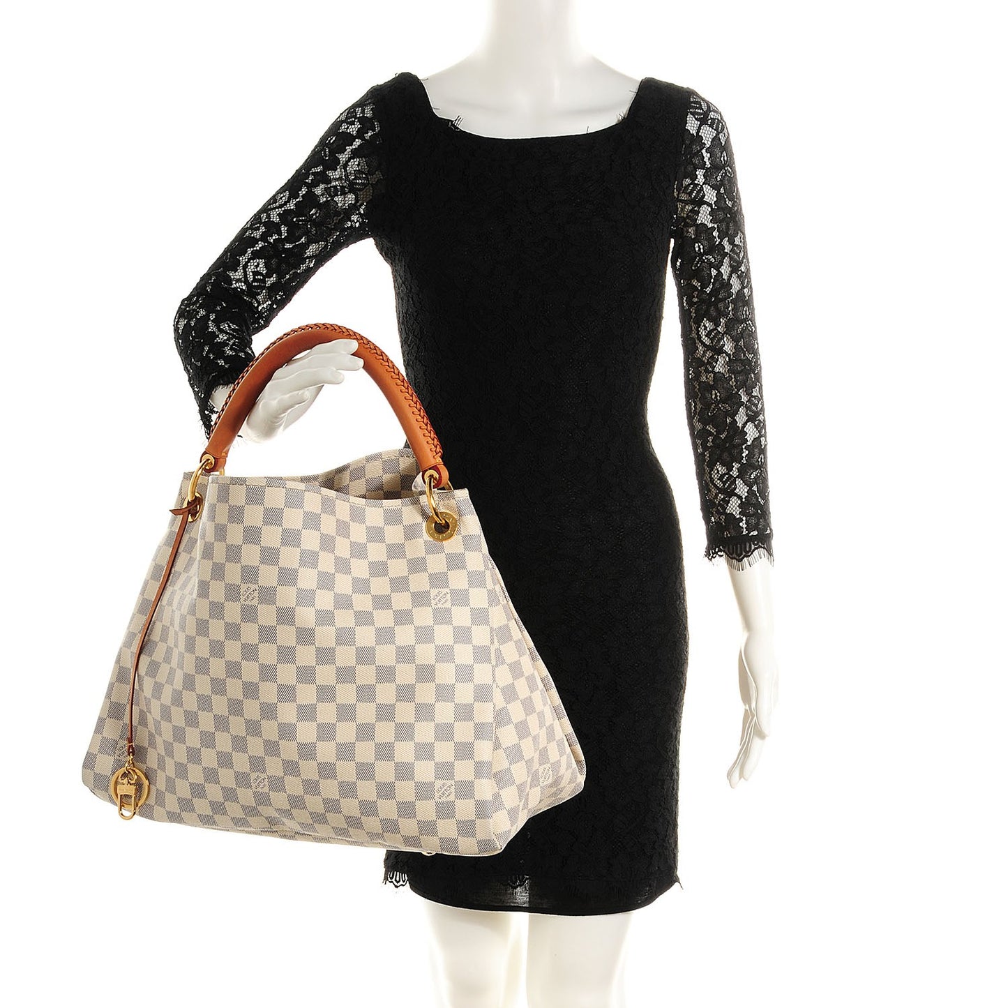 Damier Azur Artsy MM