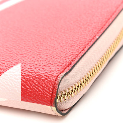 Louis Vuitton Monogram Giant Zippy Wallet Rouge Rose 12 of 12
