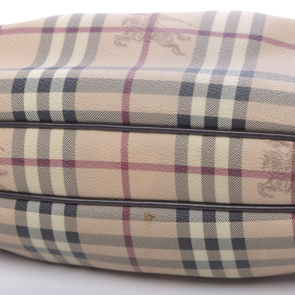 Burberry Haymarket Check Small Brooklyn Hobo Brown 12 of 12