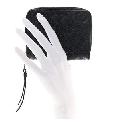 Louis Vuitton Empreinte Zippy Coin Purse Black 2 of 10