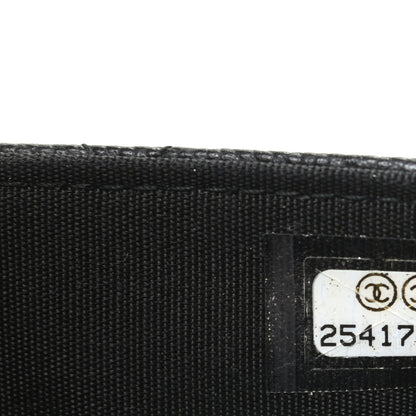 Chanel Caviar Quilted CC Filigree Wallet On Chain WOC Black 7 of 9