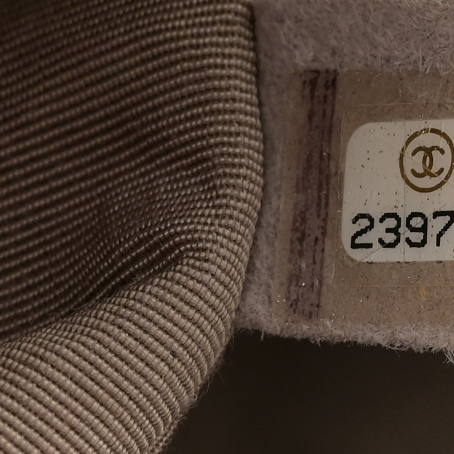 Caviar Quilted Large Boy Flap Beige