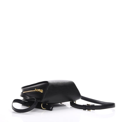 Louis Vuitton Epi Mabillon Backpack Black 4 of 9