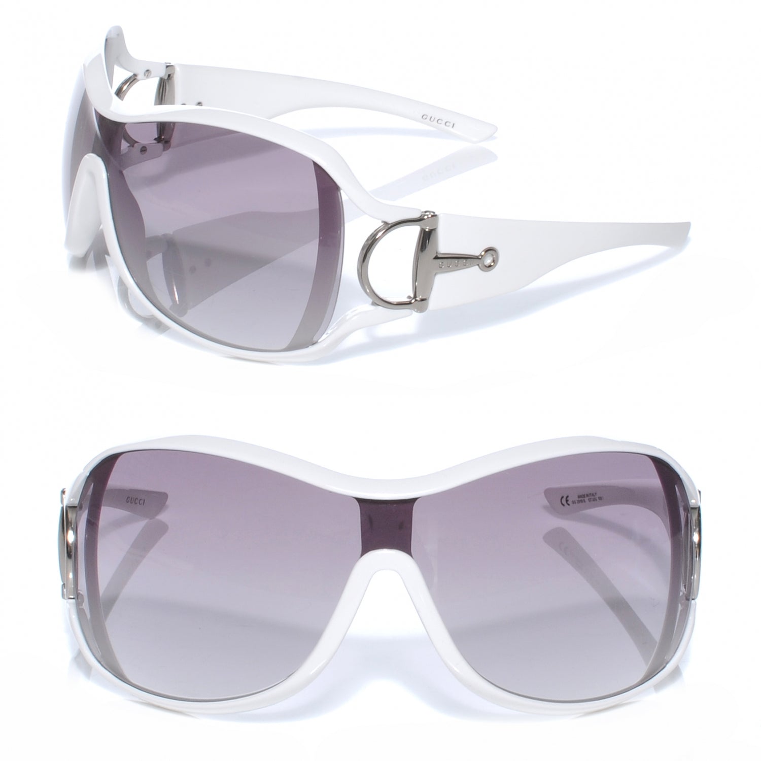 Gucci Horsebit Sunglasses 2918S White 1 of 6